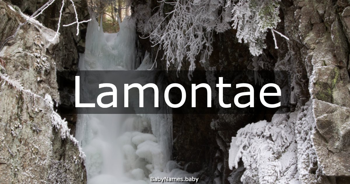 Lamontae