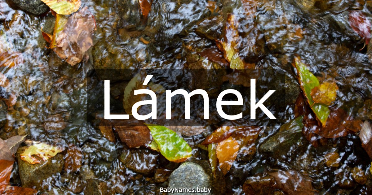 Lámek