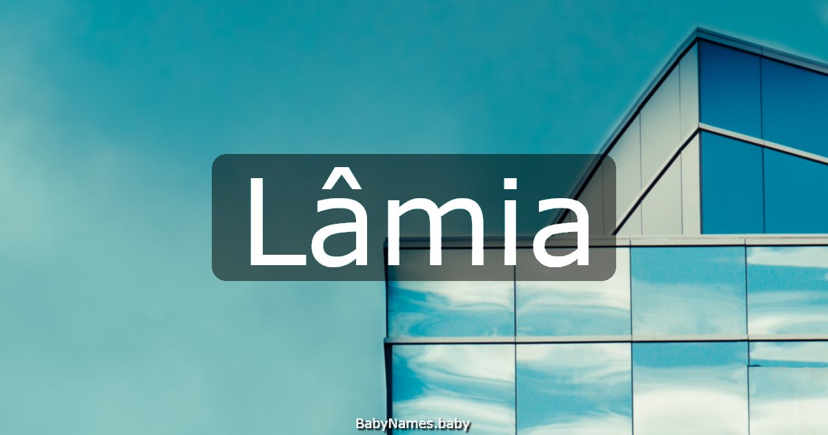 Lâmia