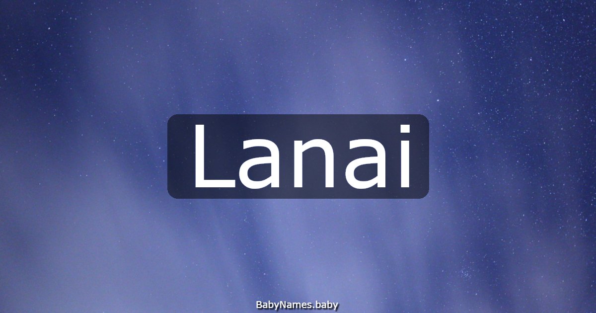 Lanai