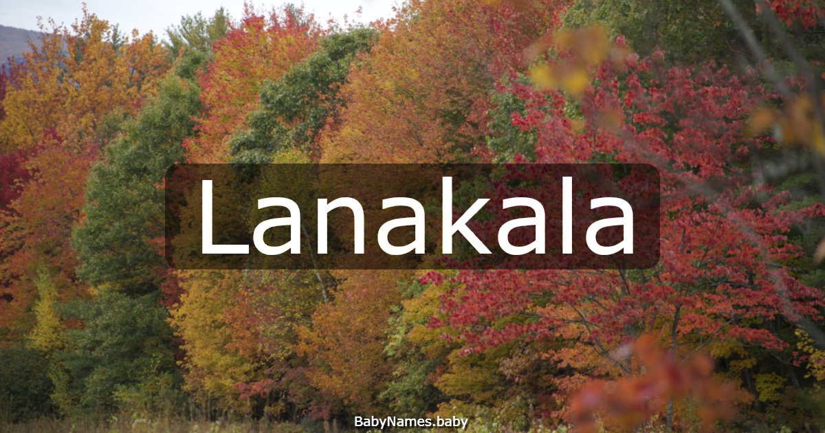 Lanakala