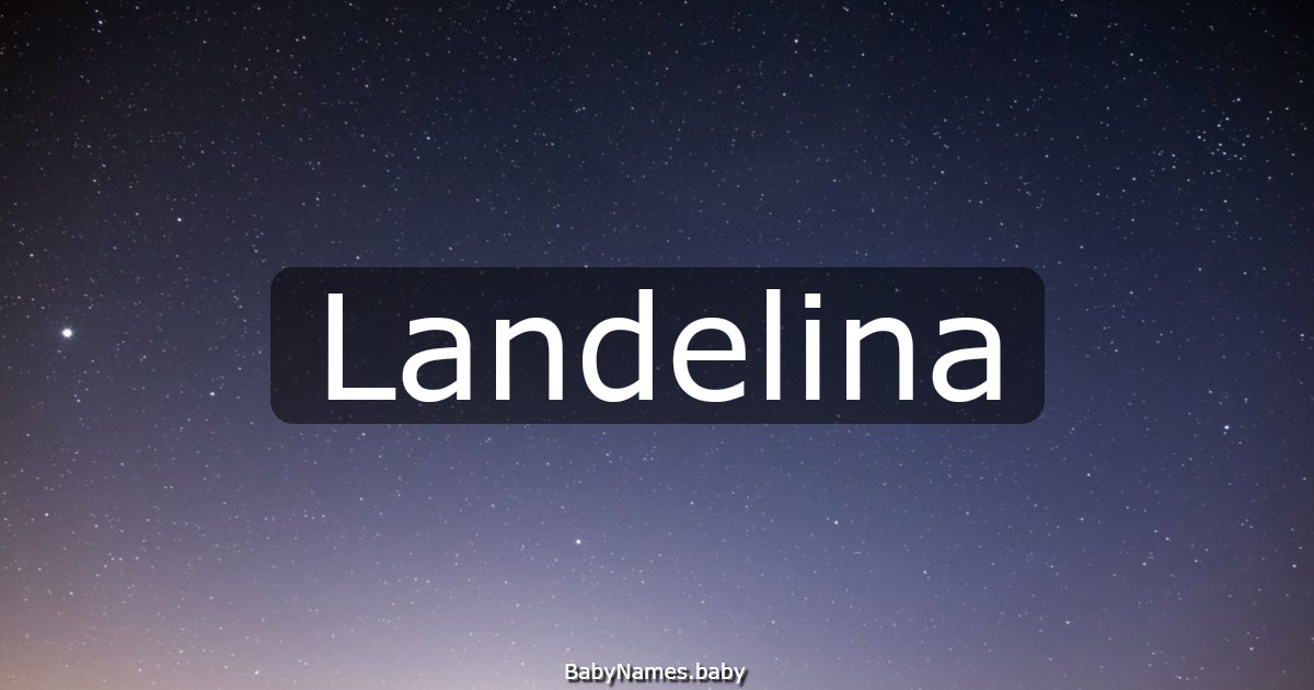 Landelina