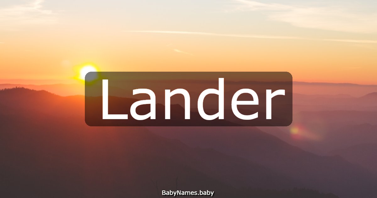 Lander