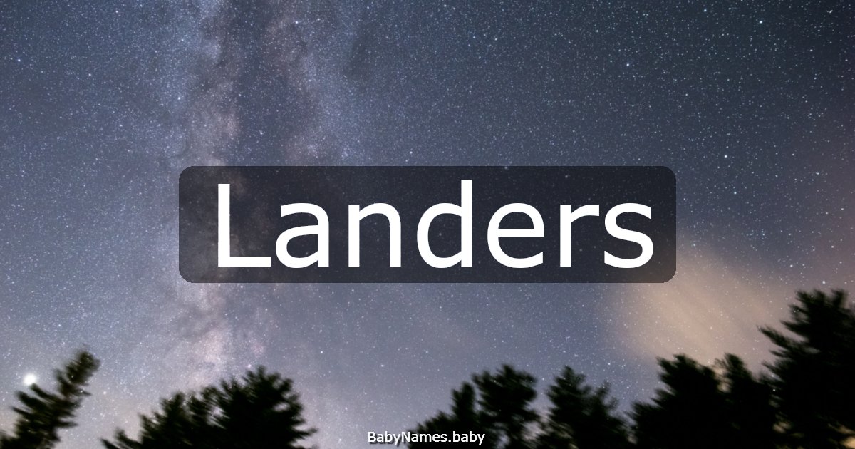 Landers