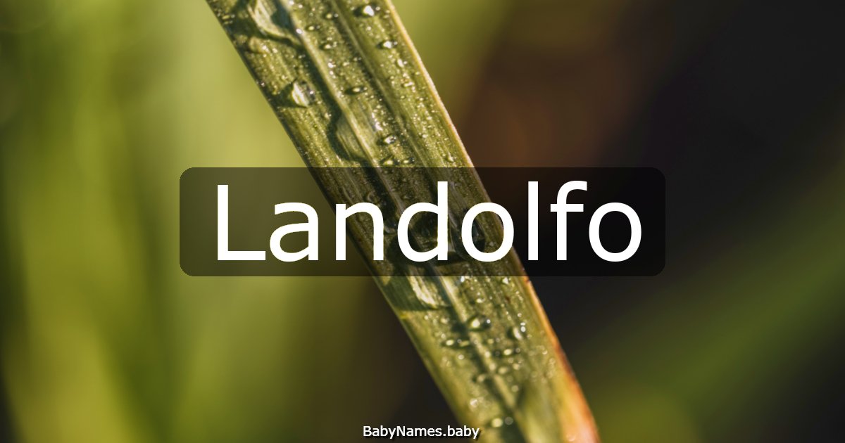 Landolfo