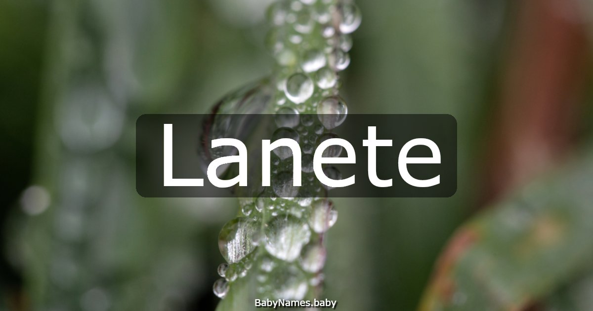 Lanete