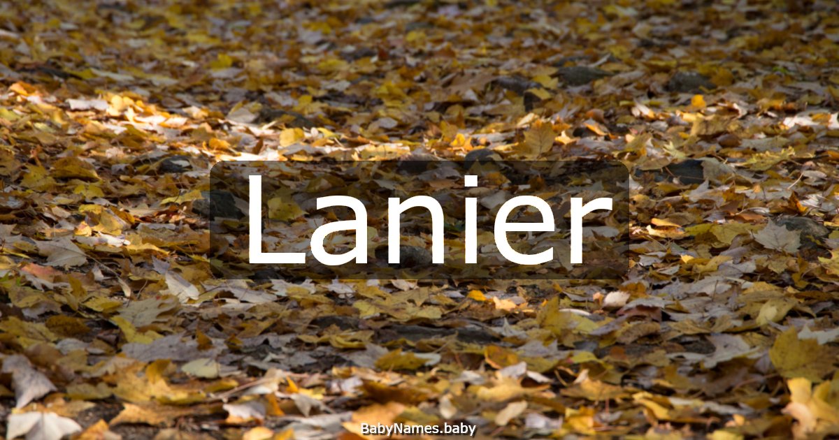 Lanier