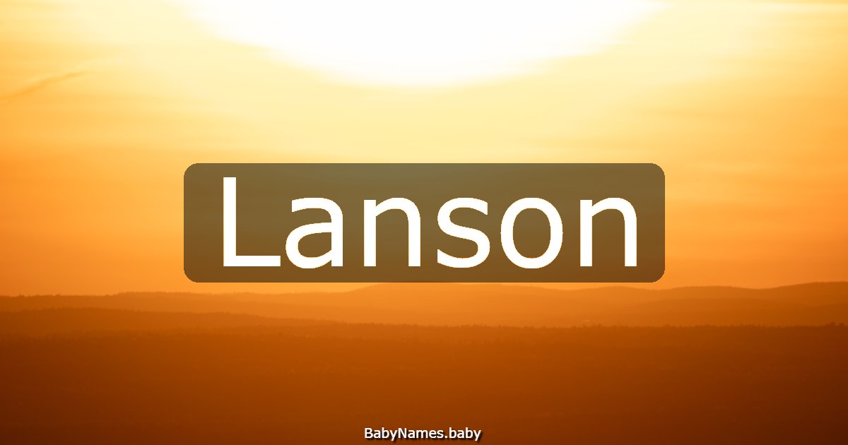 Lanson