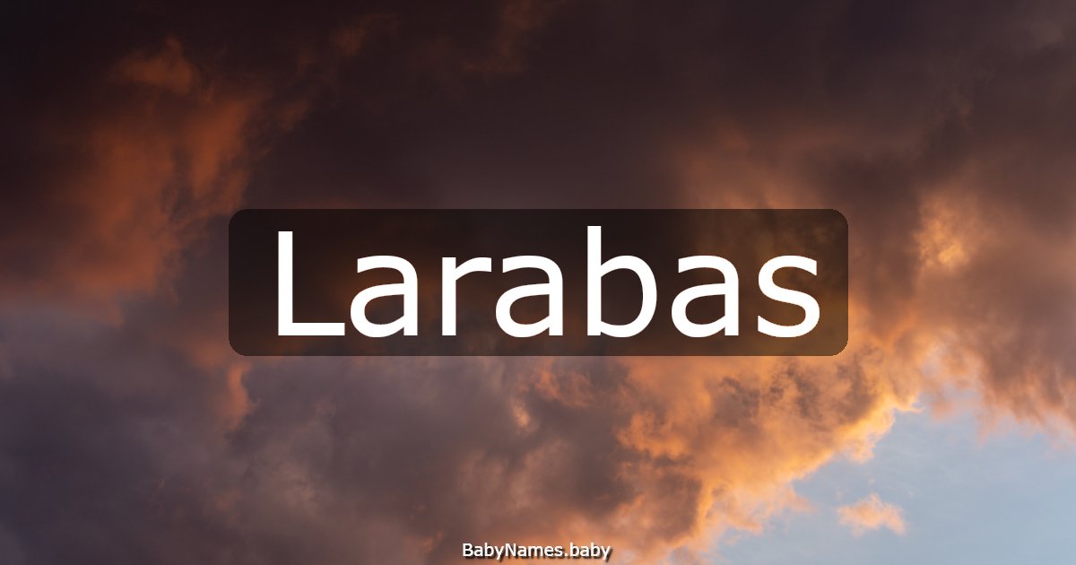 Larabas