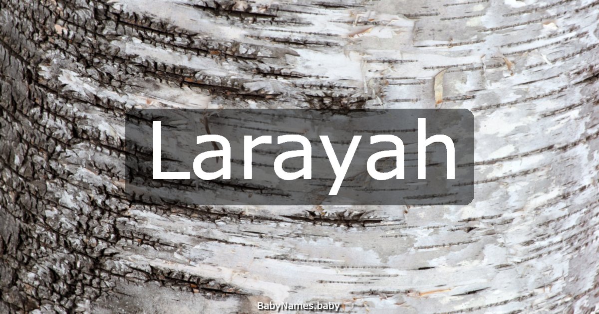 Larayah