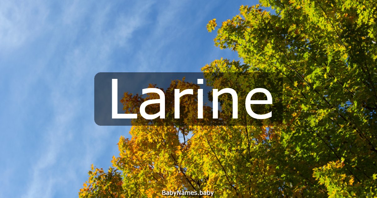 Larine