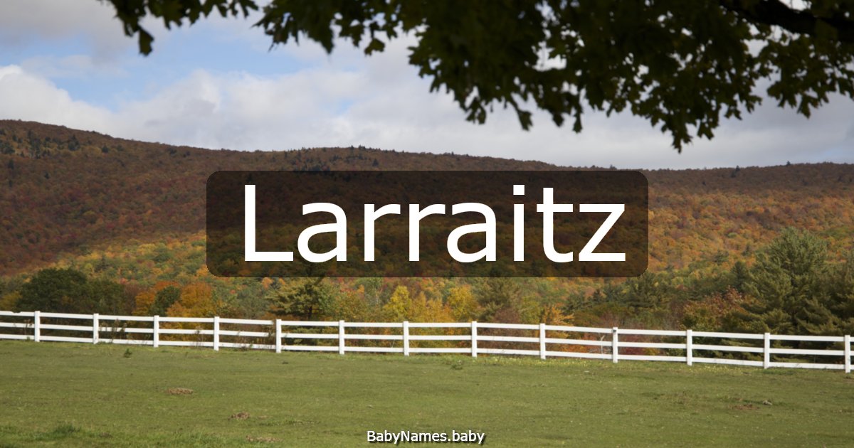 Larraitz
