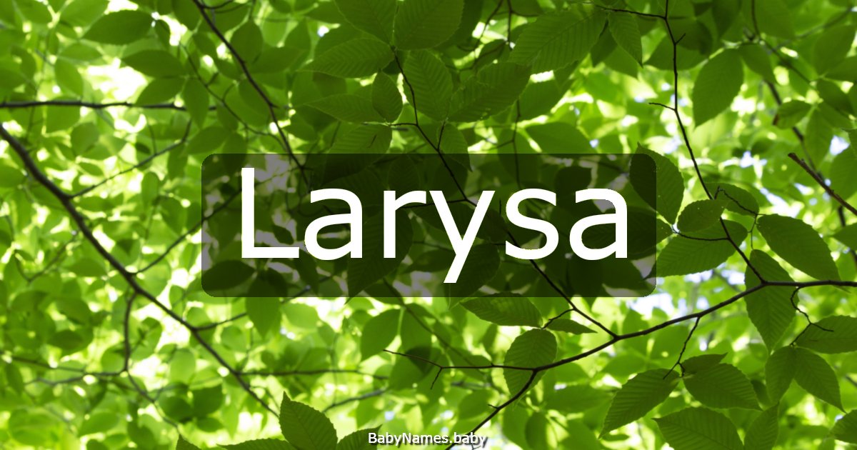 Larysa