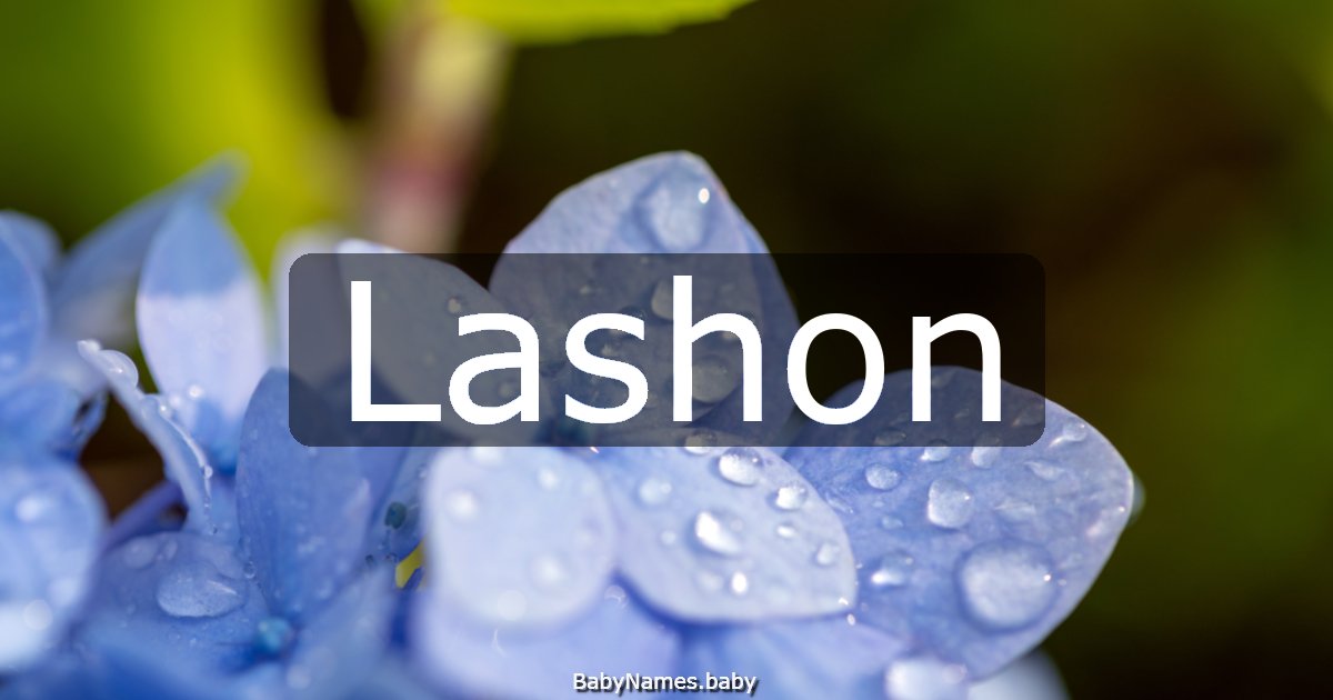 Lashon