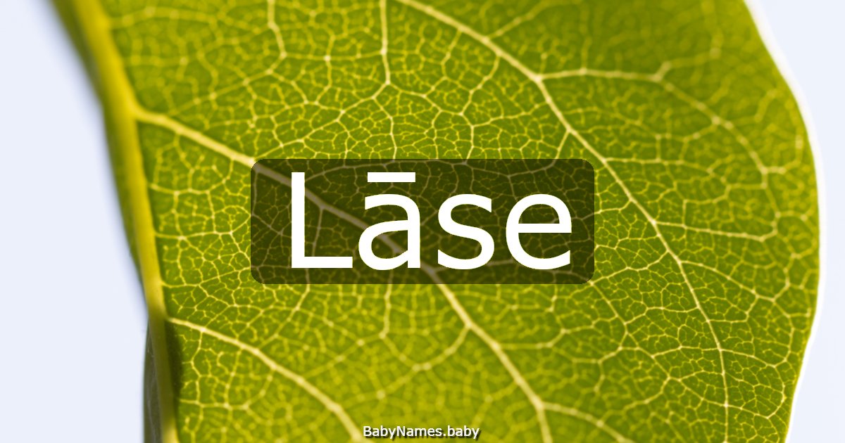 Lāse