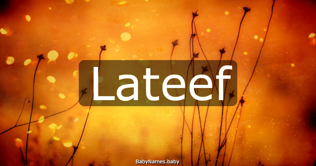 Lateef