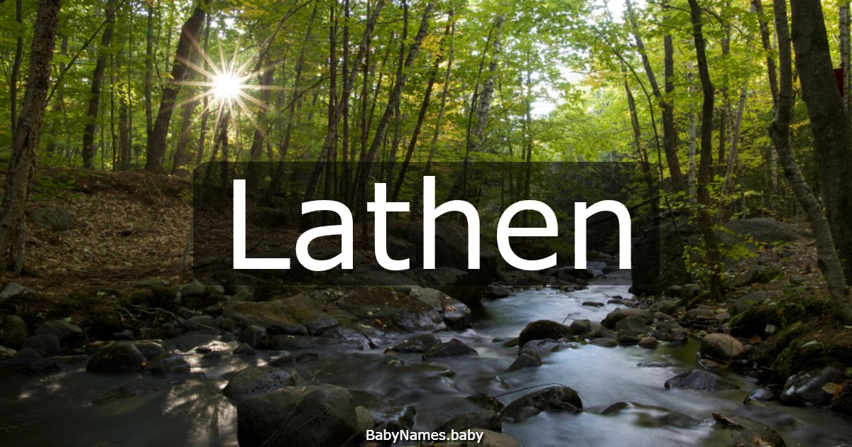 Lathen