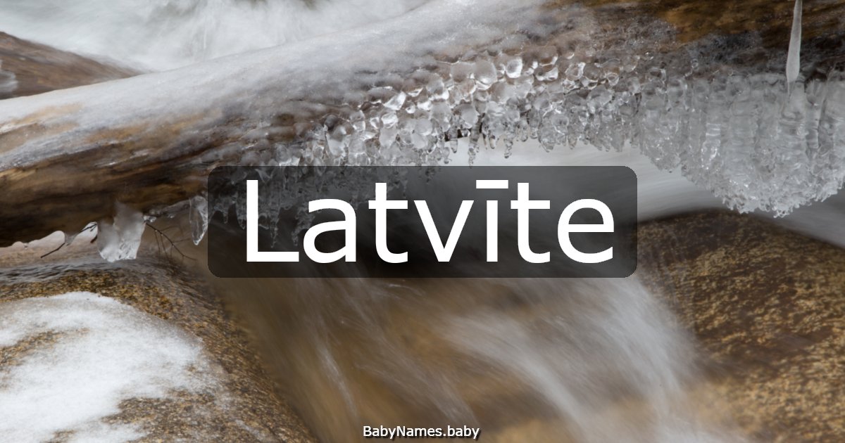 Latvīte