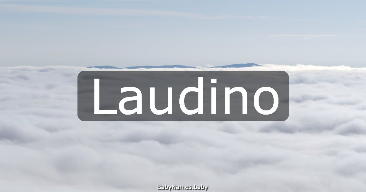 Laudino