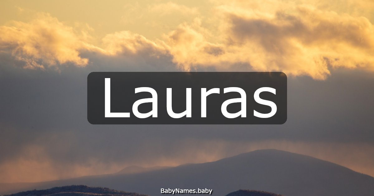 Lauras