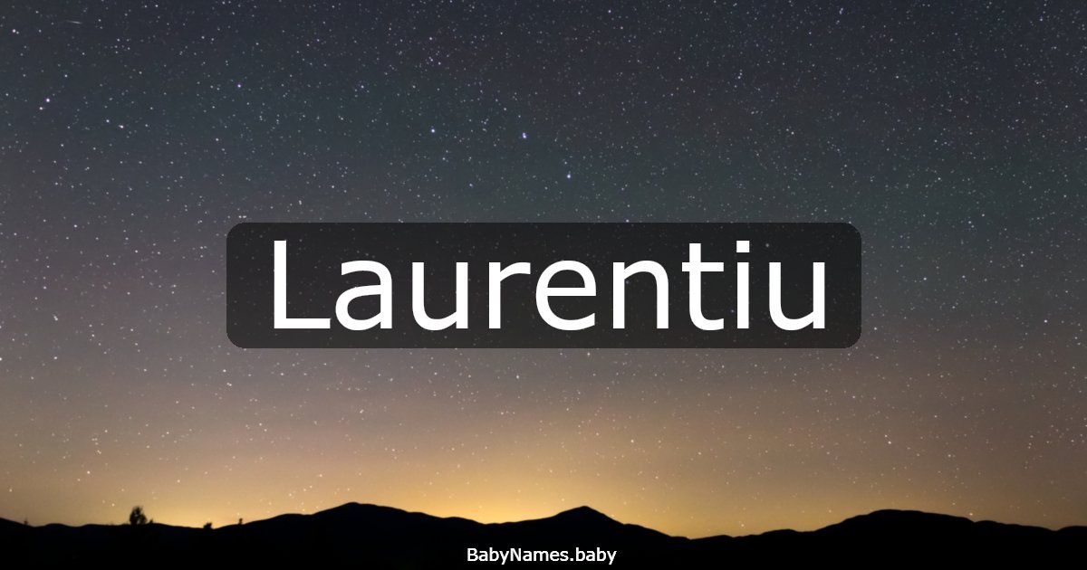 Laurentiu