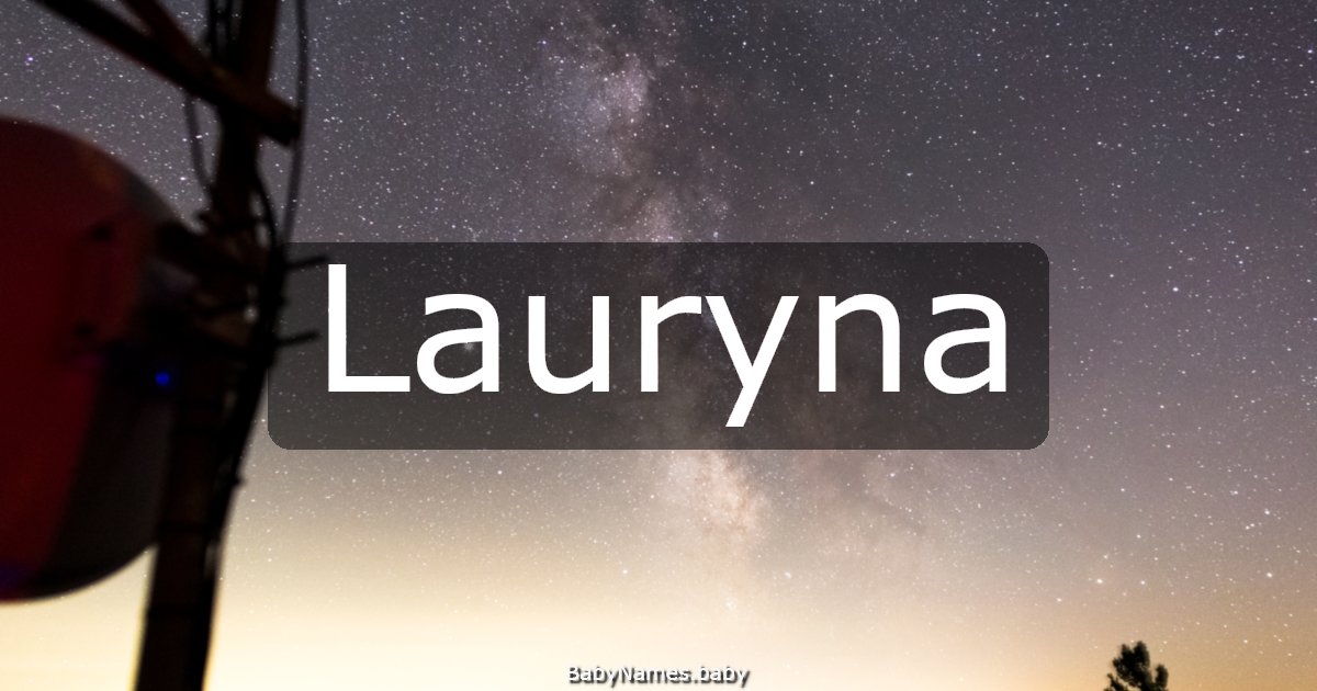 Lauryna