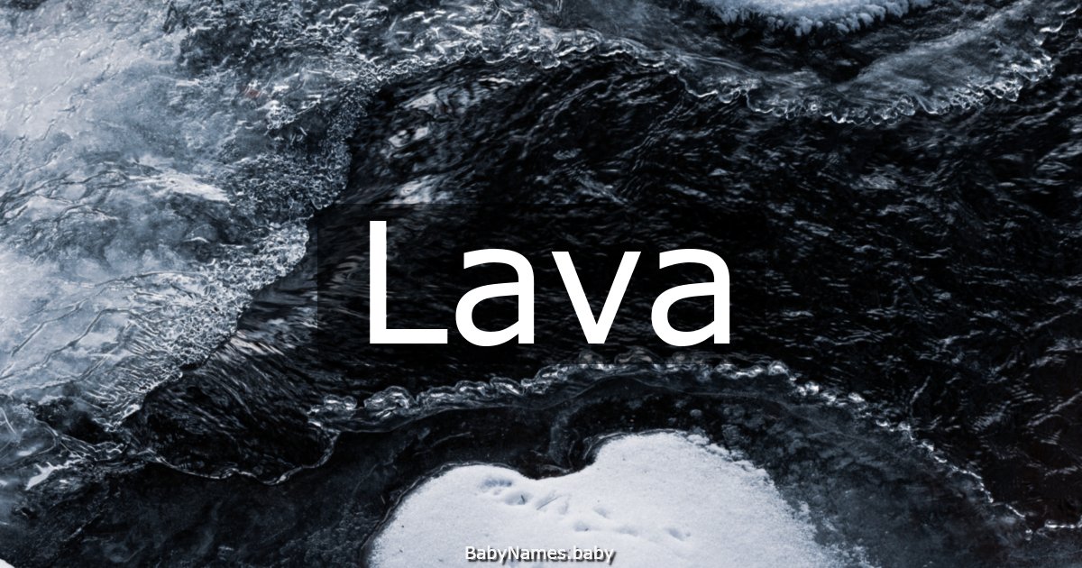 Lava