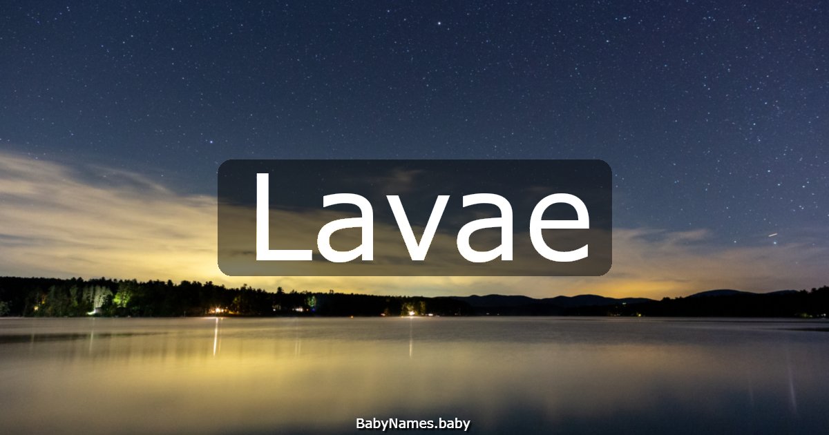 Lavae