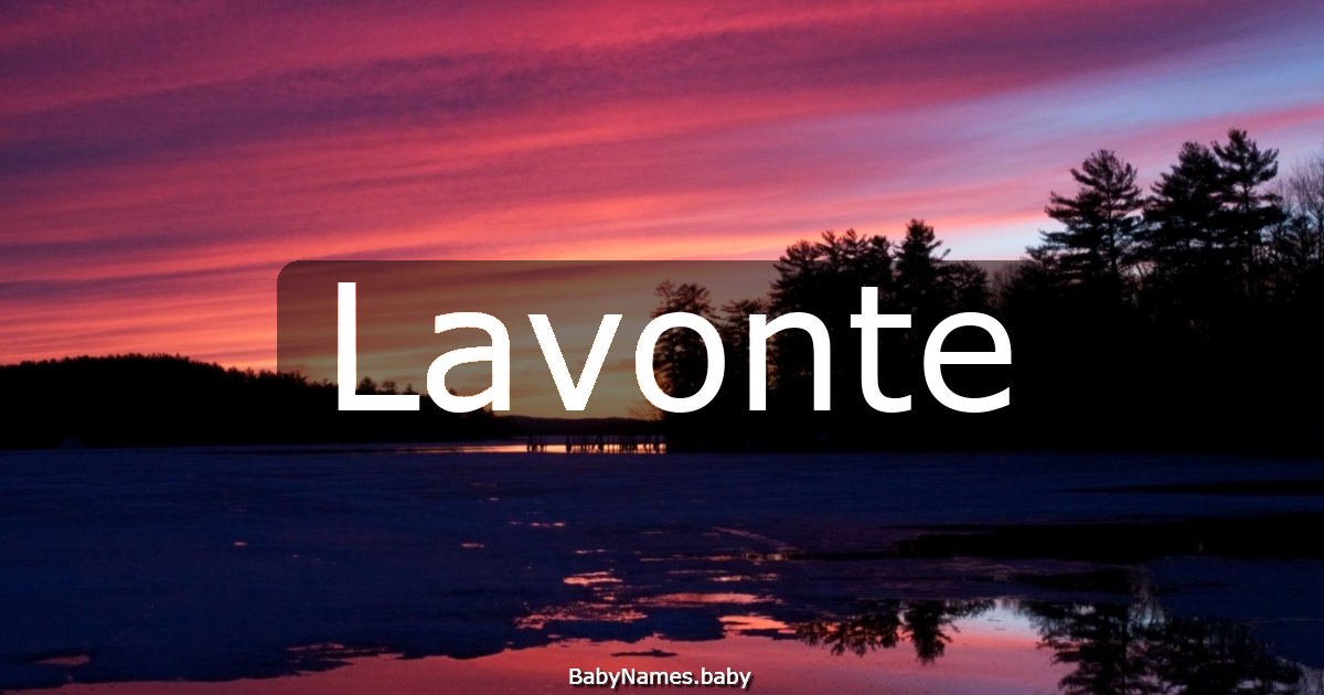 Lavonte