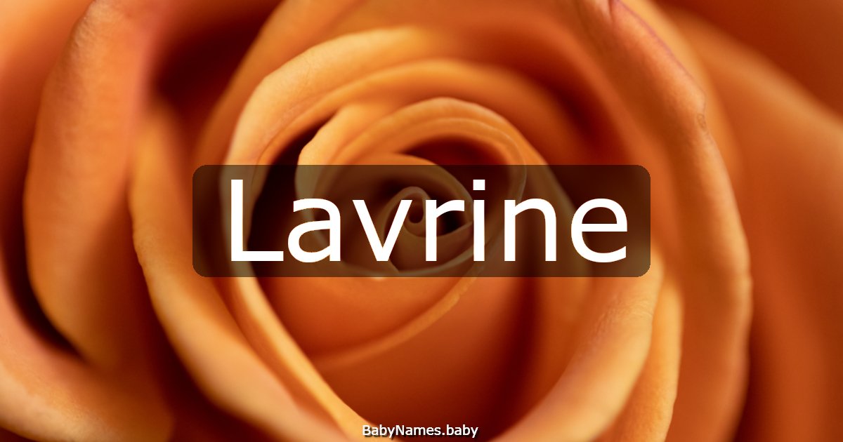 Lavrine
