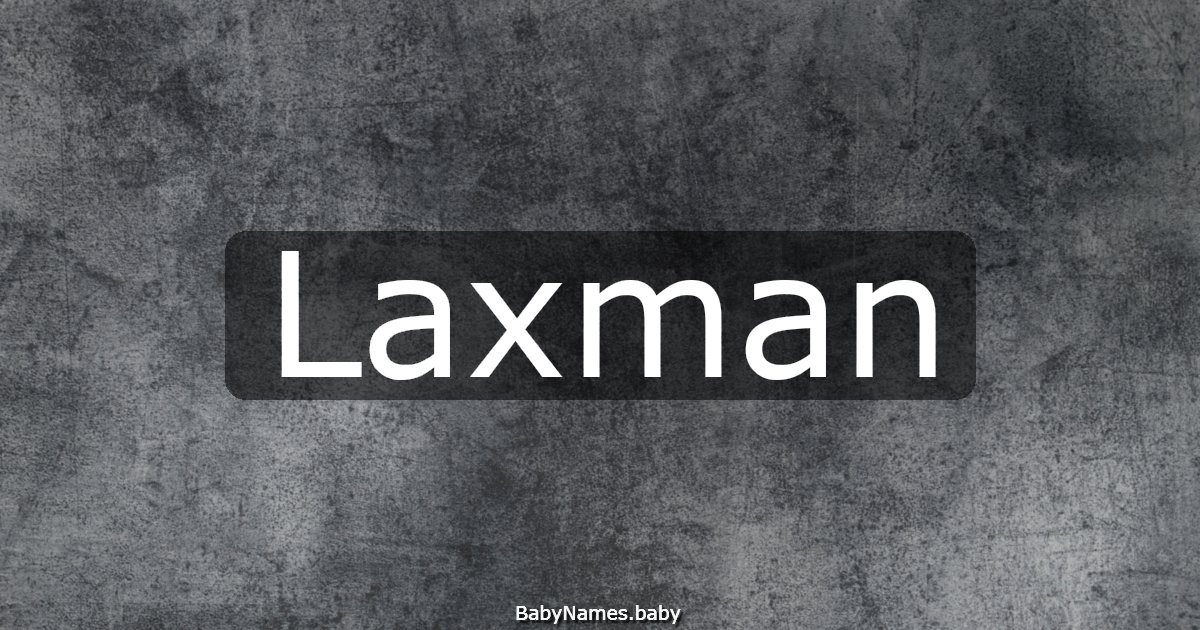Laxman
