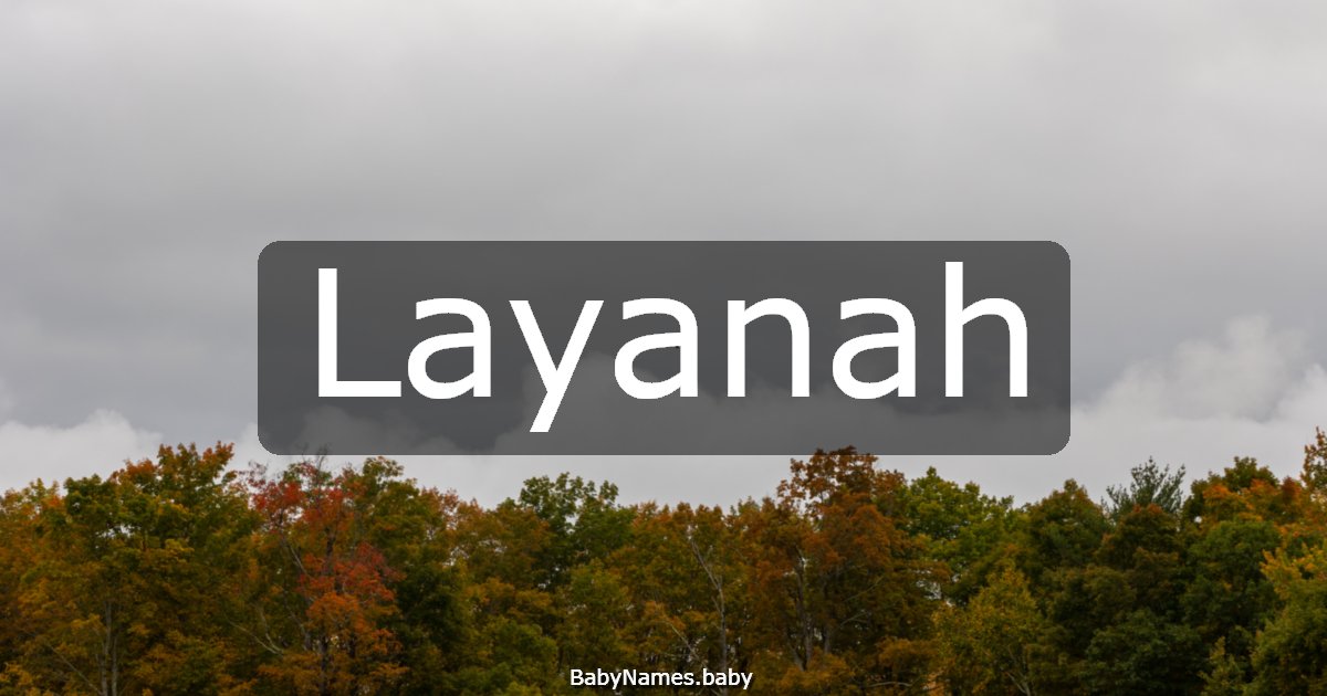 Layanah