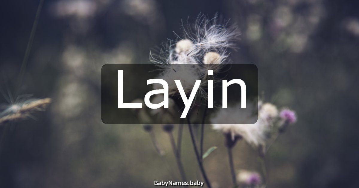 Layin