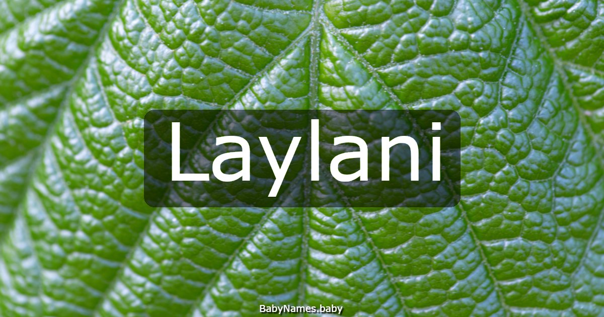Laylani