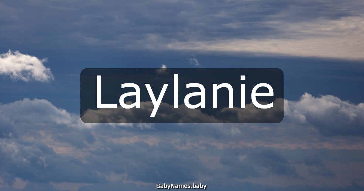 Laylanie