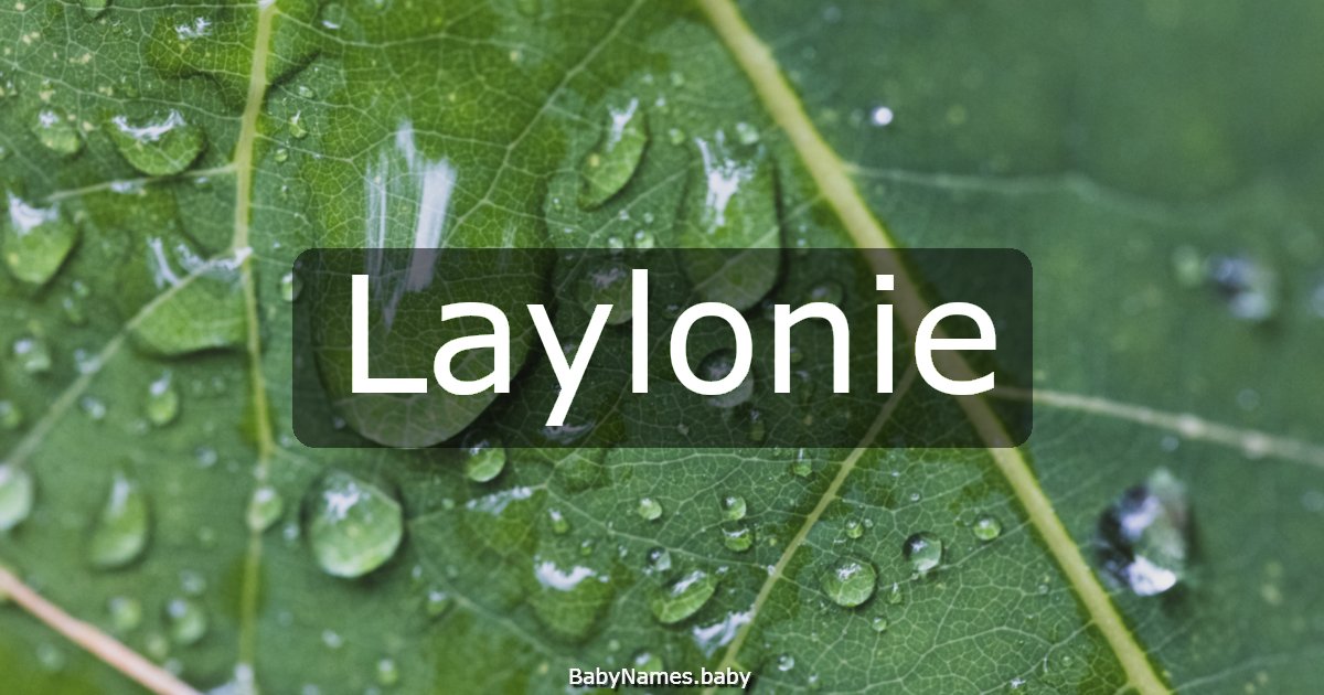 Laylonie