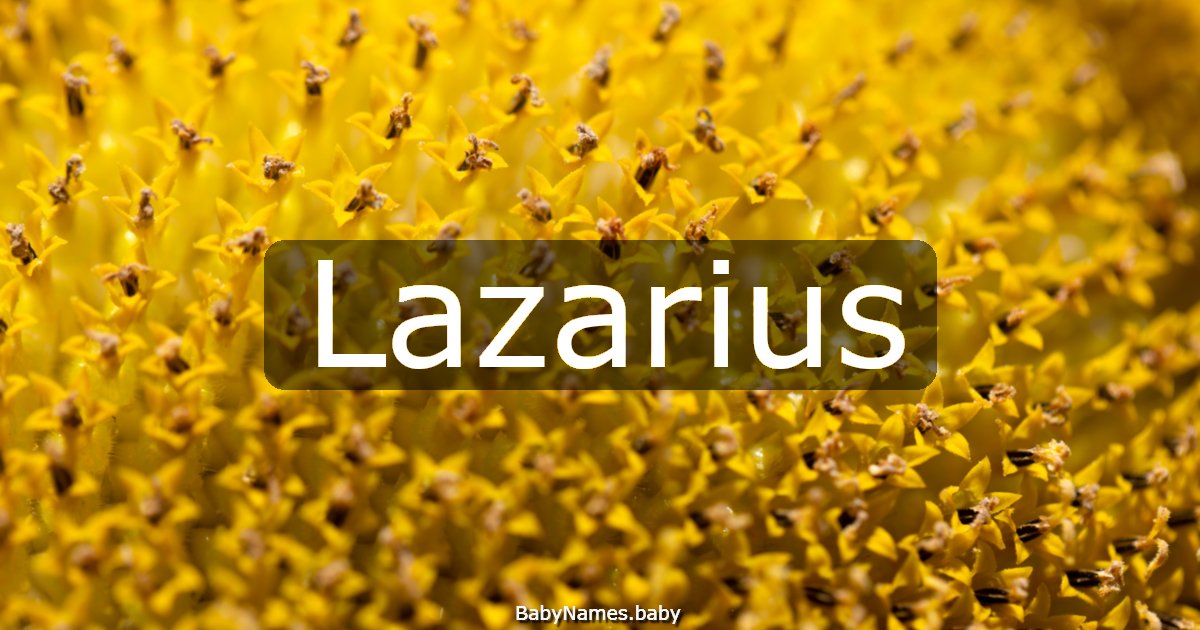 Lazarius