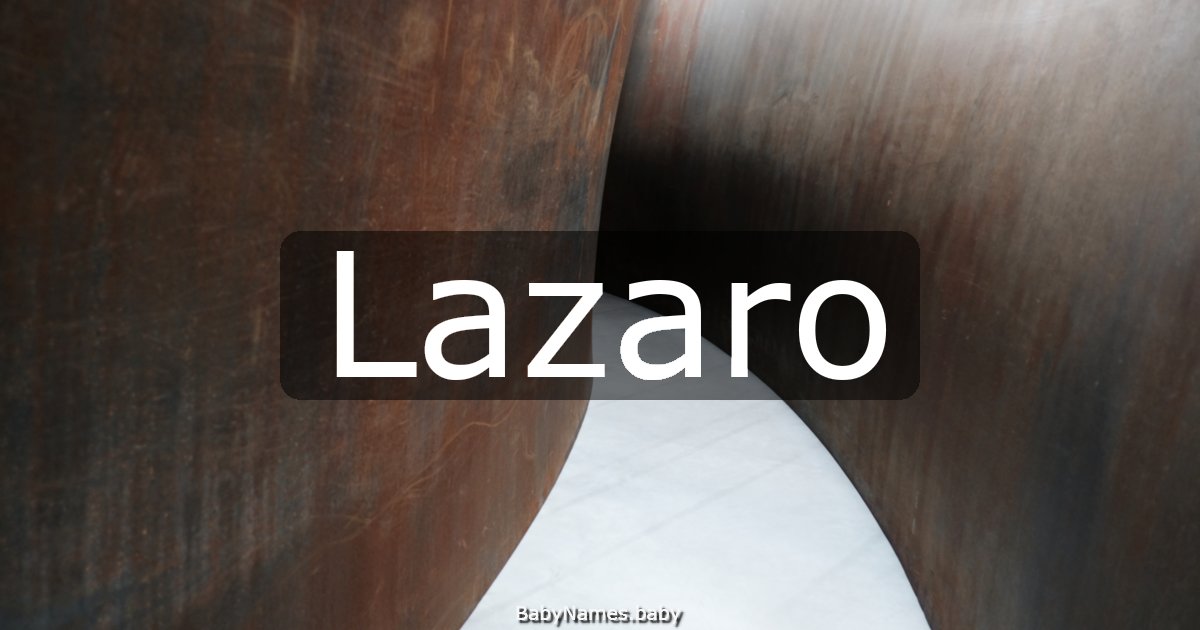 Lazaro