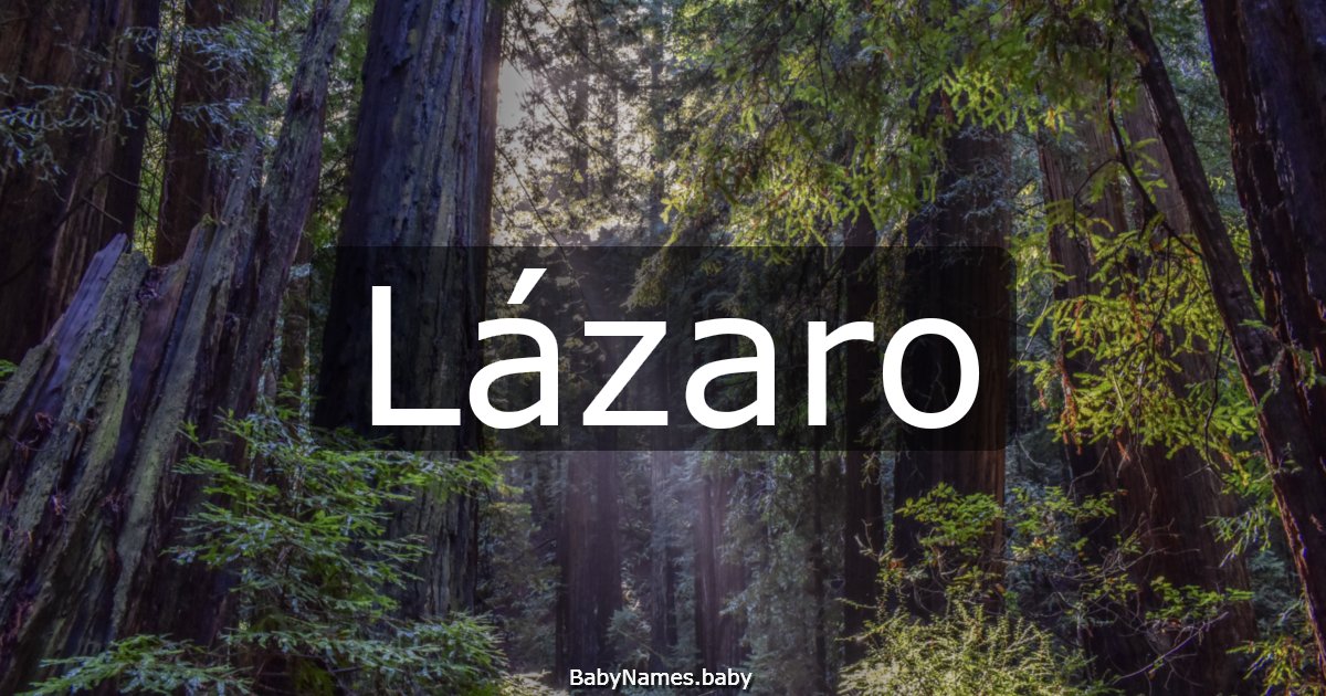 Lázaro