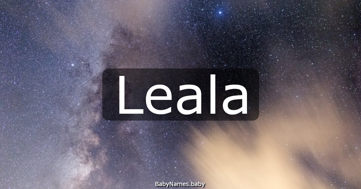 Leala