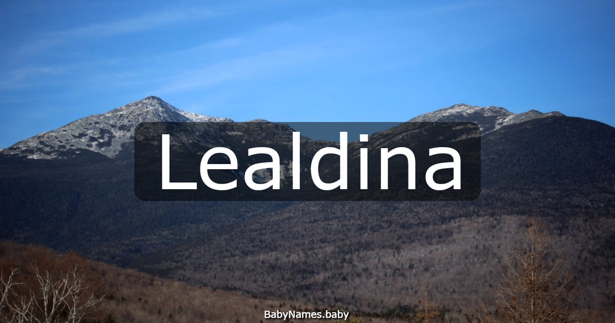 Lealdina