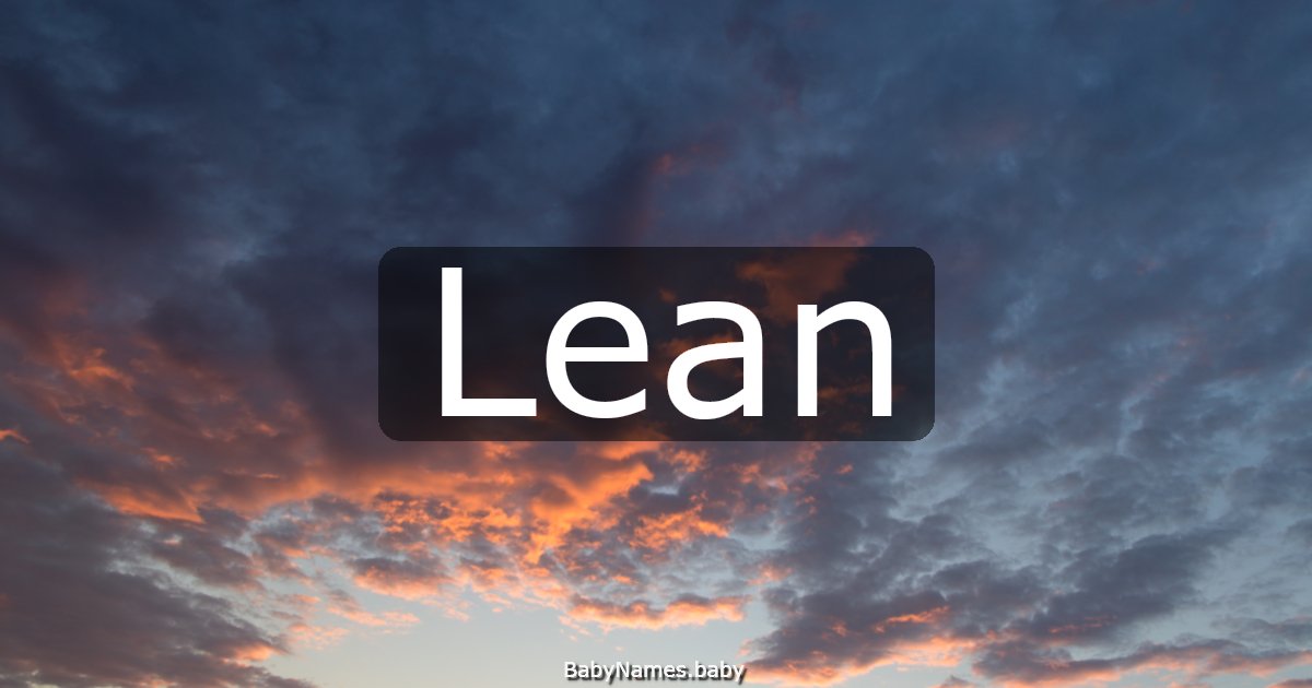 Lean