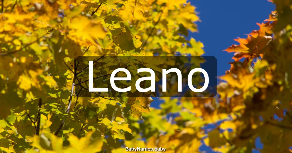Leano