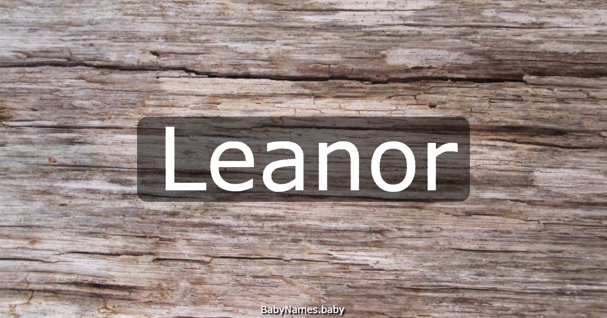 Leanor