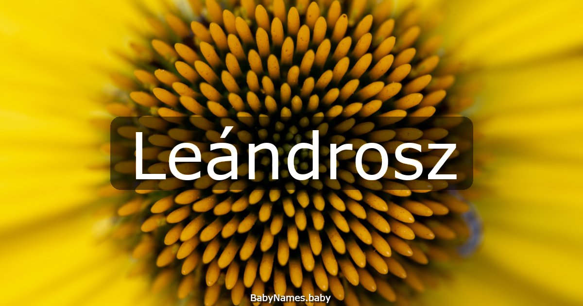 Leándrosz