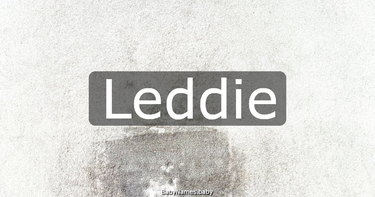 Leddie