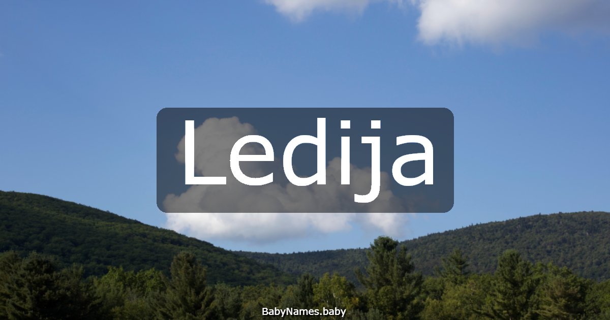 Ledija