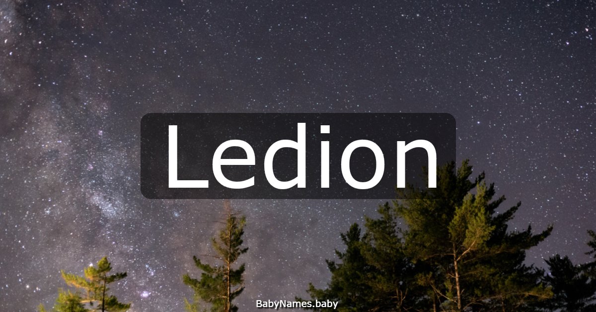 Ledion