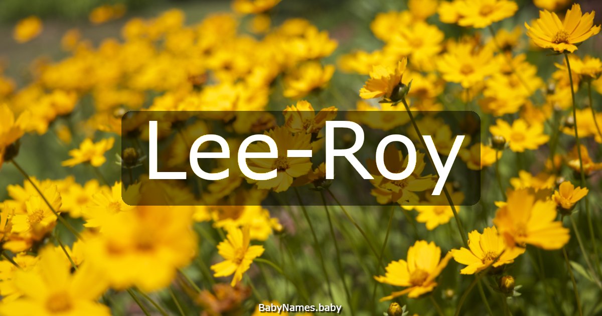 Lee-Roy