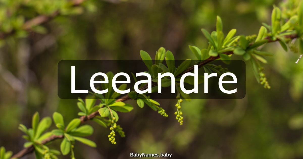 Leeandre